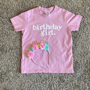6t birthday girl t shirt